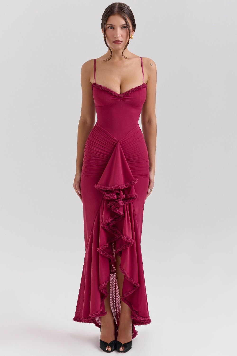 Gabbi - Ruffled Maxi Dress