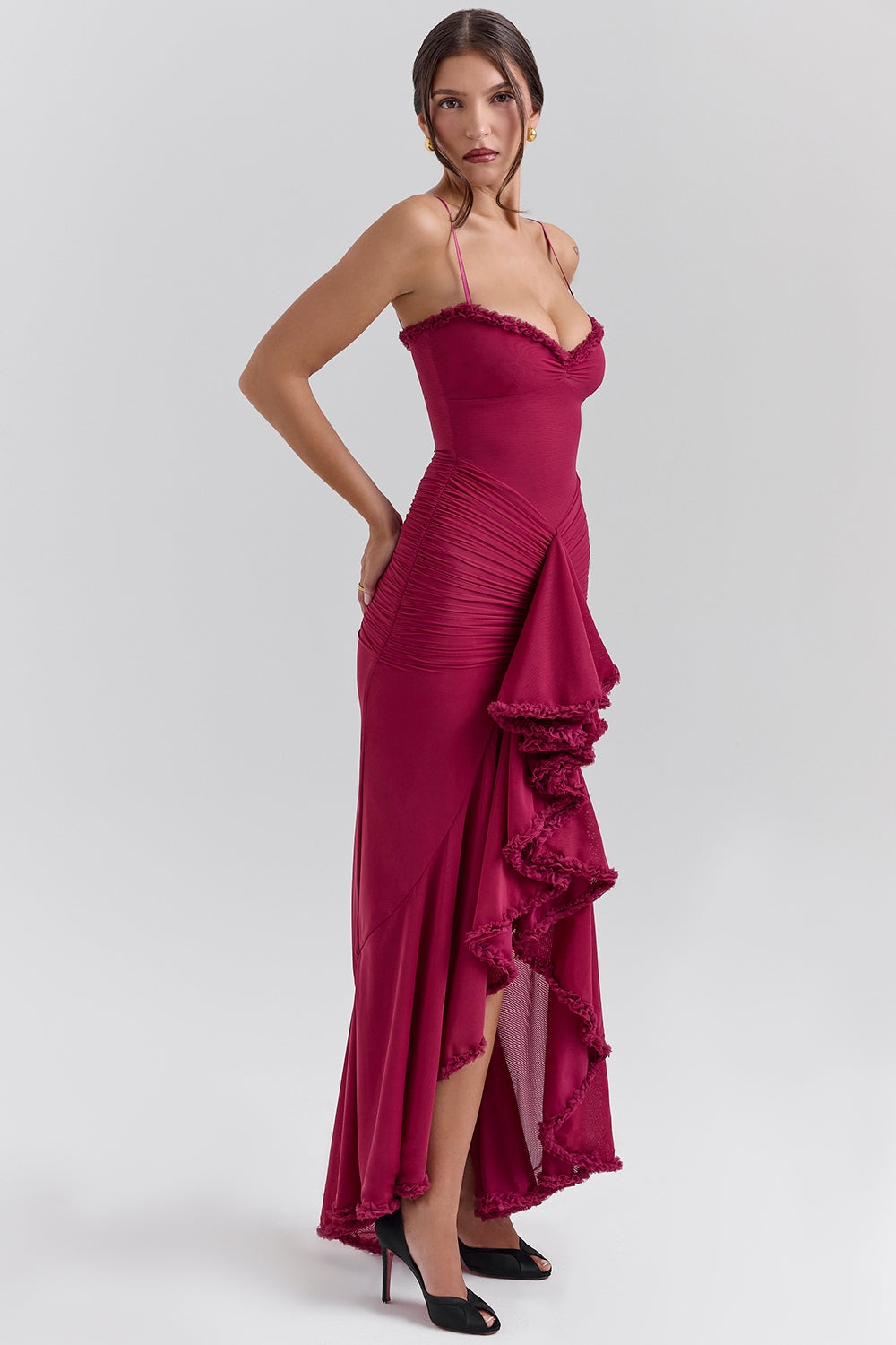 Gabbi - Ruffled Maxi Dress