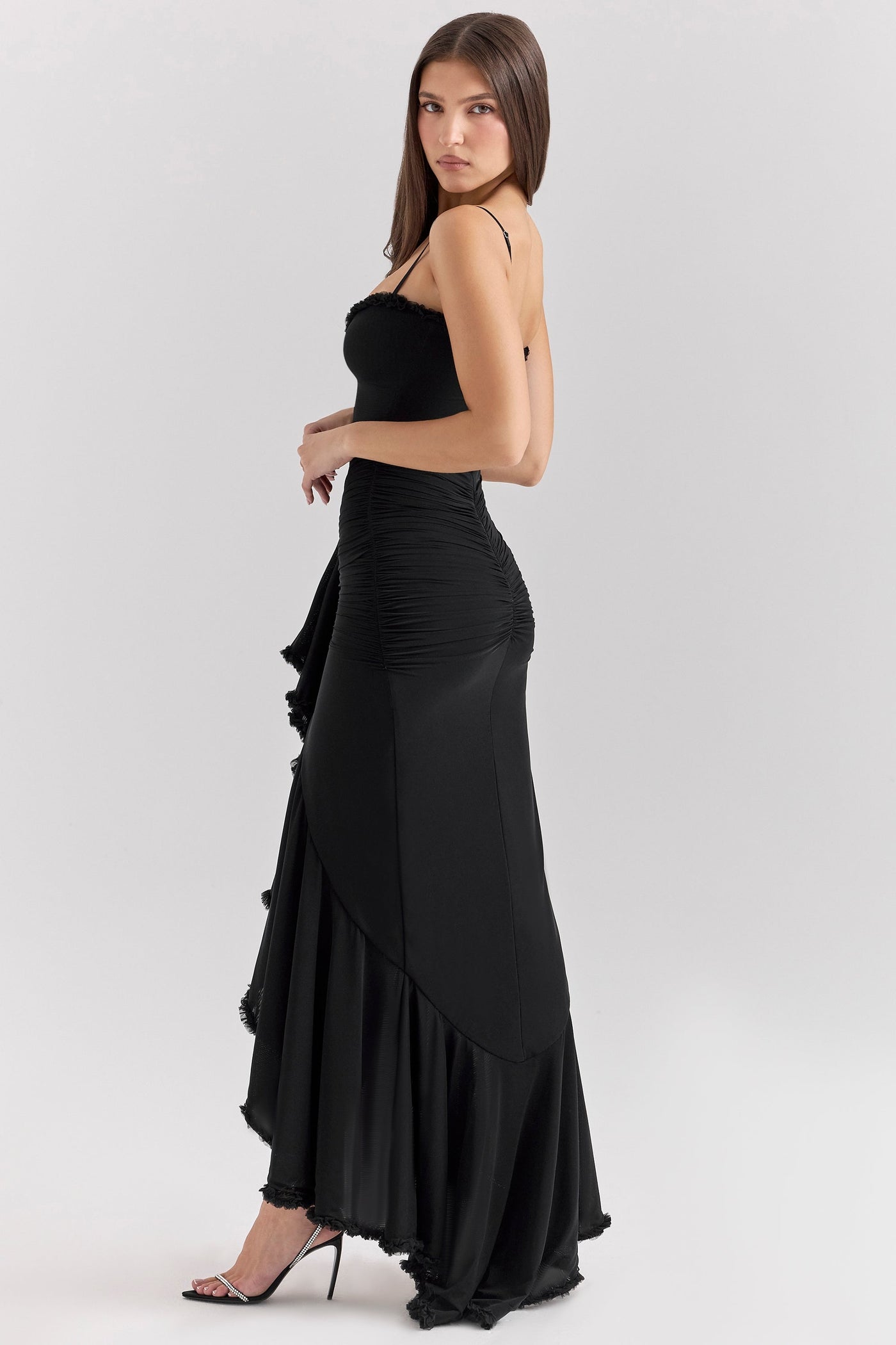 Gabbi - Ruffled Maxi Dress