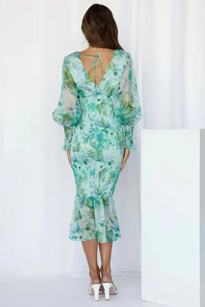 Amara | Atemberaubendes Blumenkleid