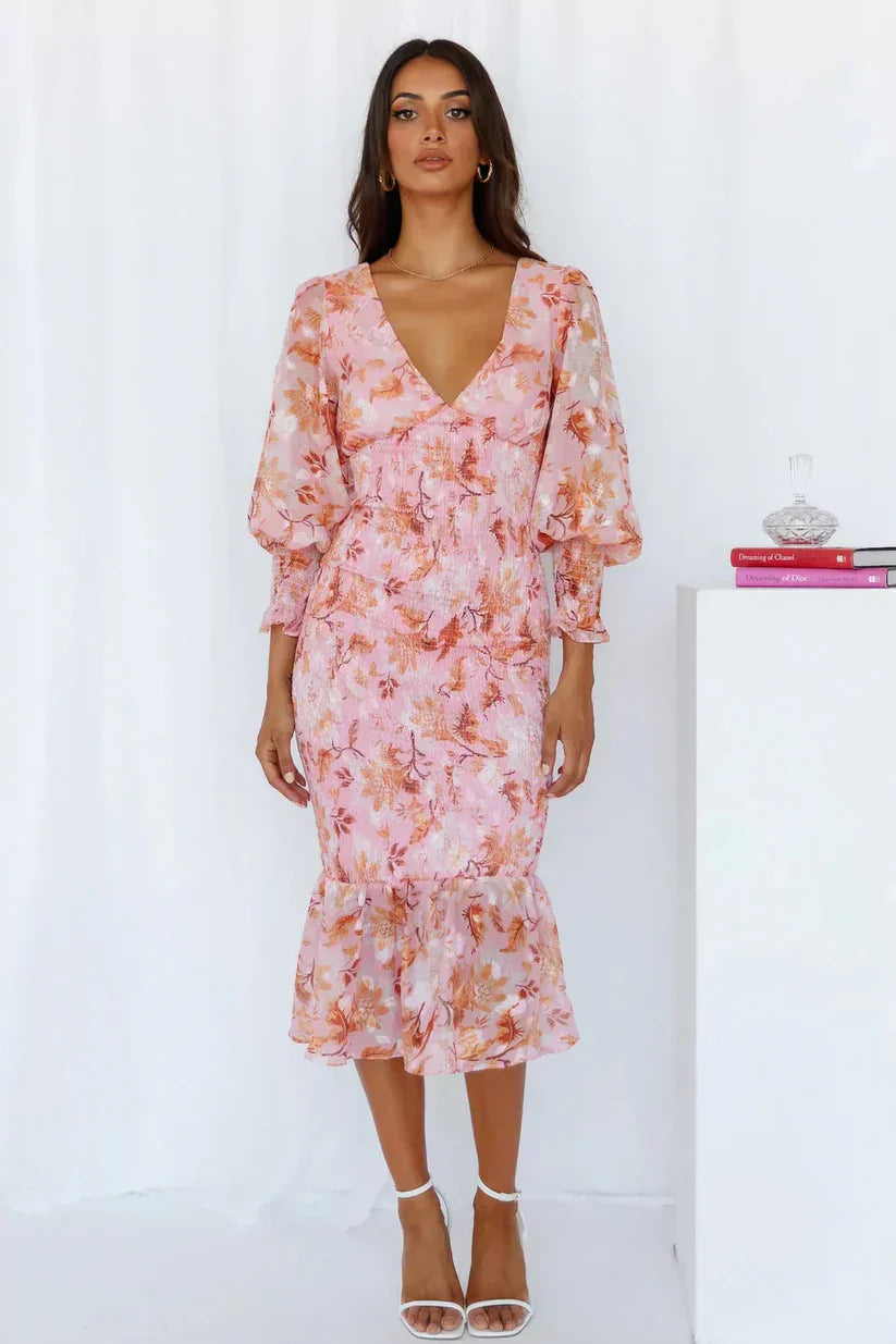 Amara | Atemberaubendes Blumenkleid
