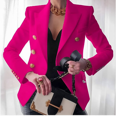 Sarvella™ | Double-Breasted Blazer