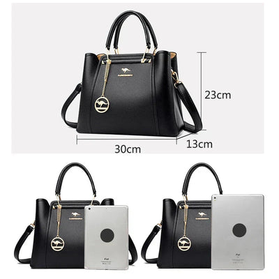 Sofie® | Luxuriöse weiche Lederhandtasche