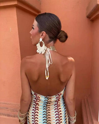 Andie™ – Schickes Kleid mit V-Ausschnitt 