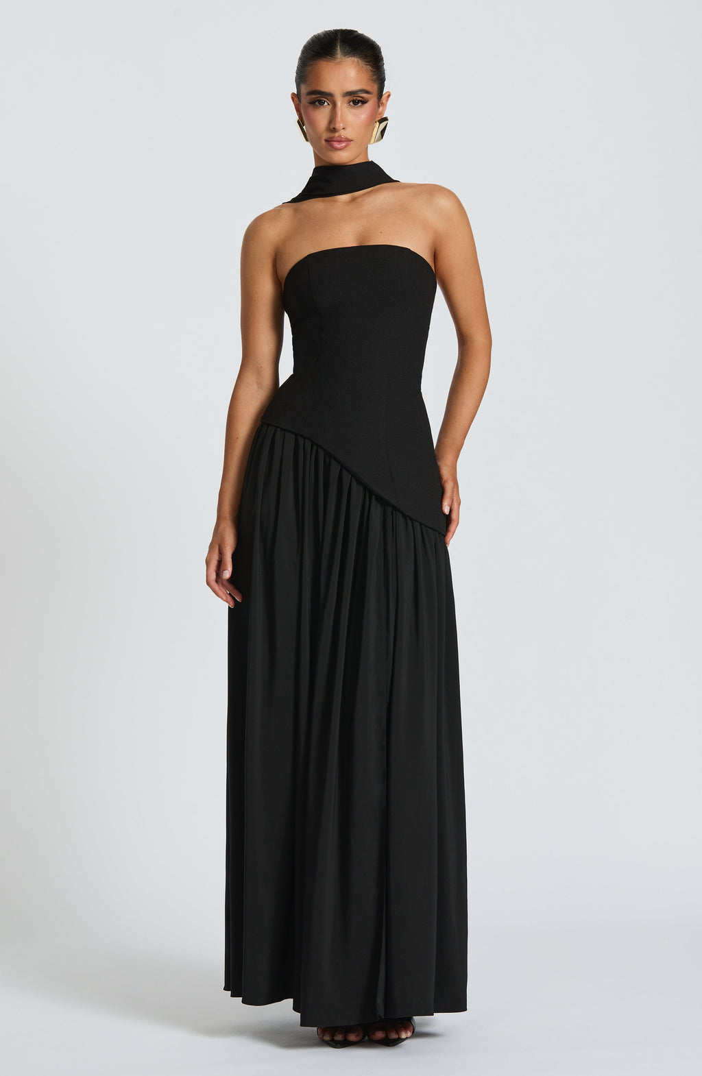 Maliyah Scarf - Maxi Dress