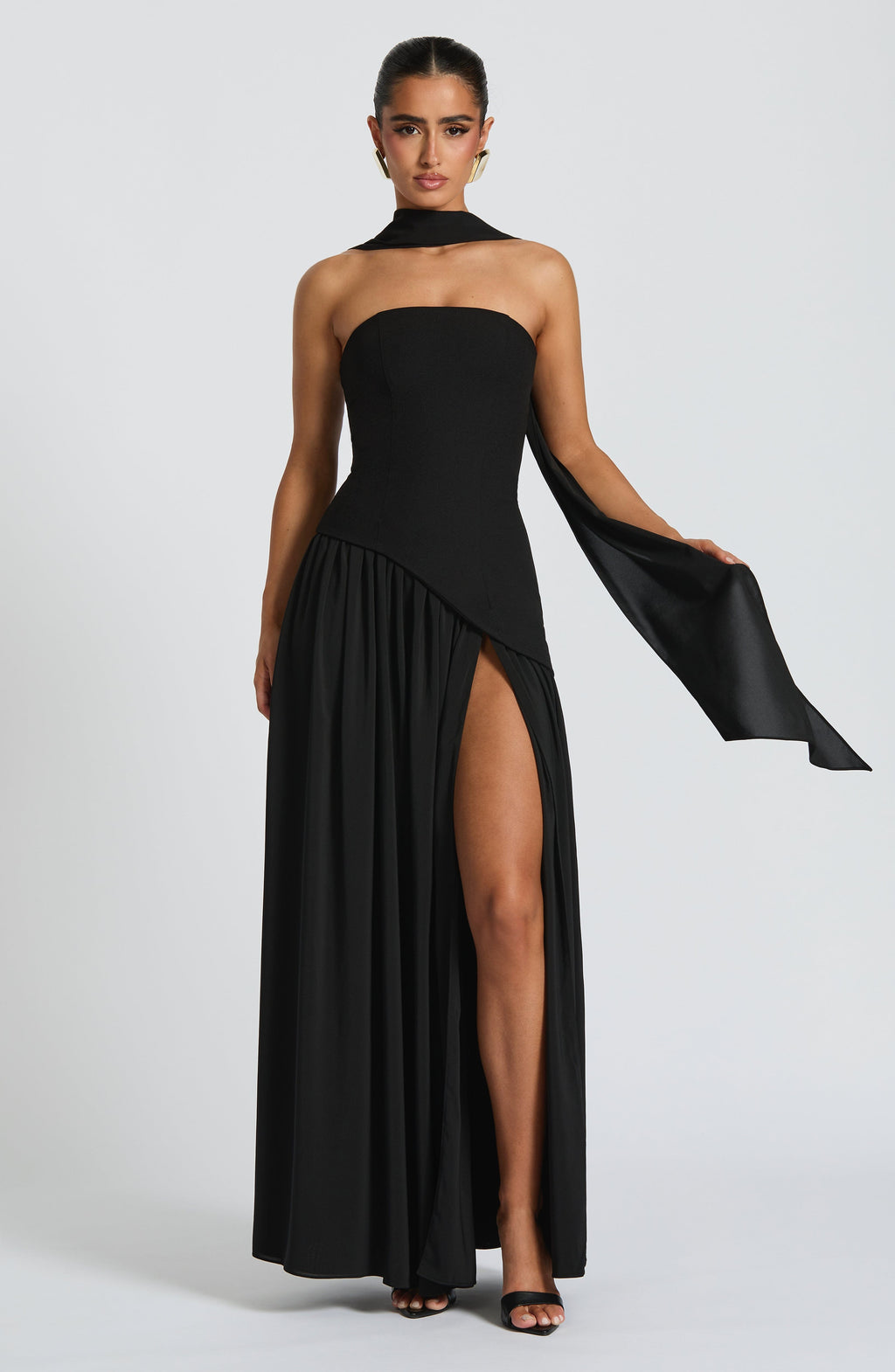 Maliyah Scarf - Maxi Dress