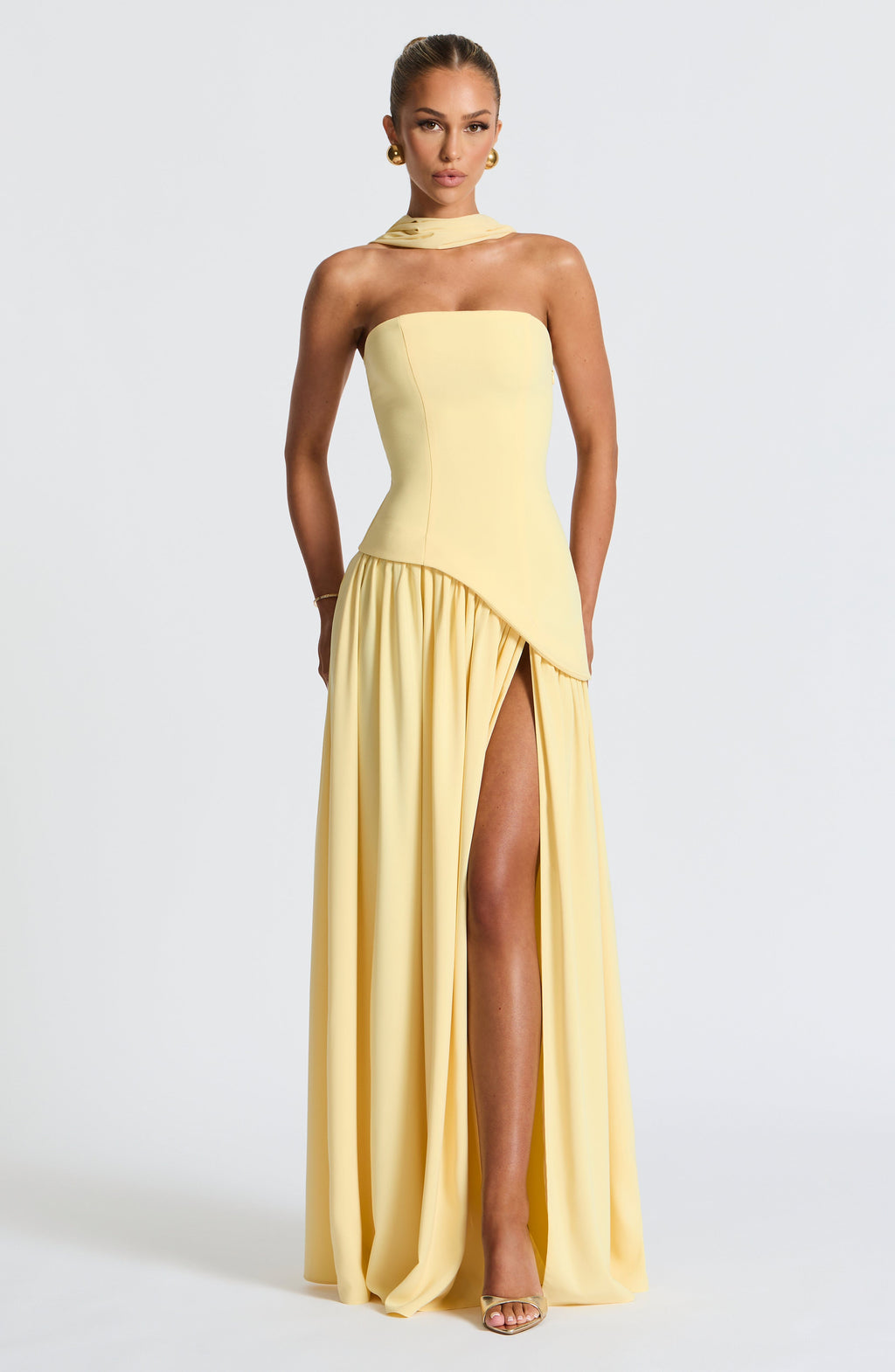 Maliyah Scarf - Maxi Dress
