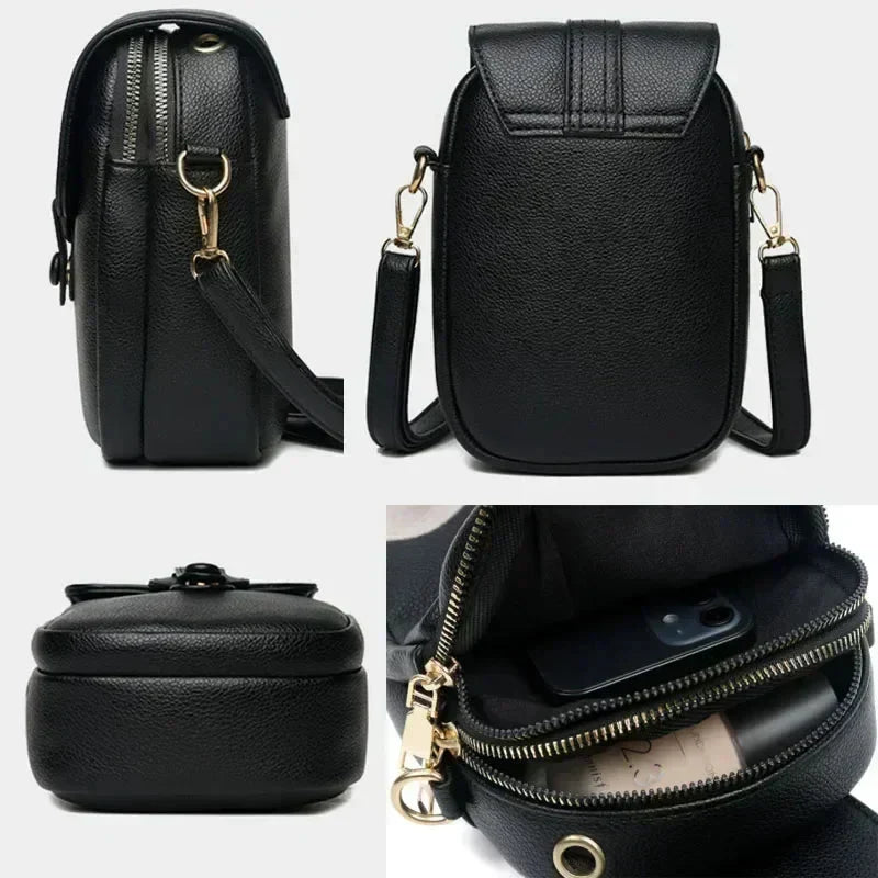 Sofie® | Elegante Leder Mini Tasche